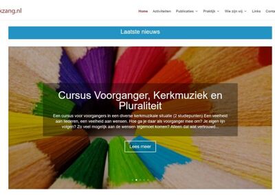 Nieuwe website Kerkzang.nl